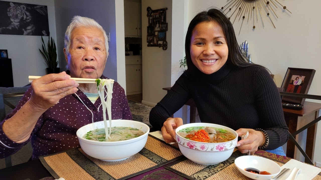 Khmer Homemade Noodle Soup | Hello Hello Again!