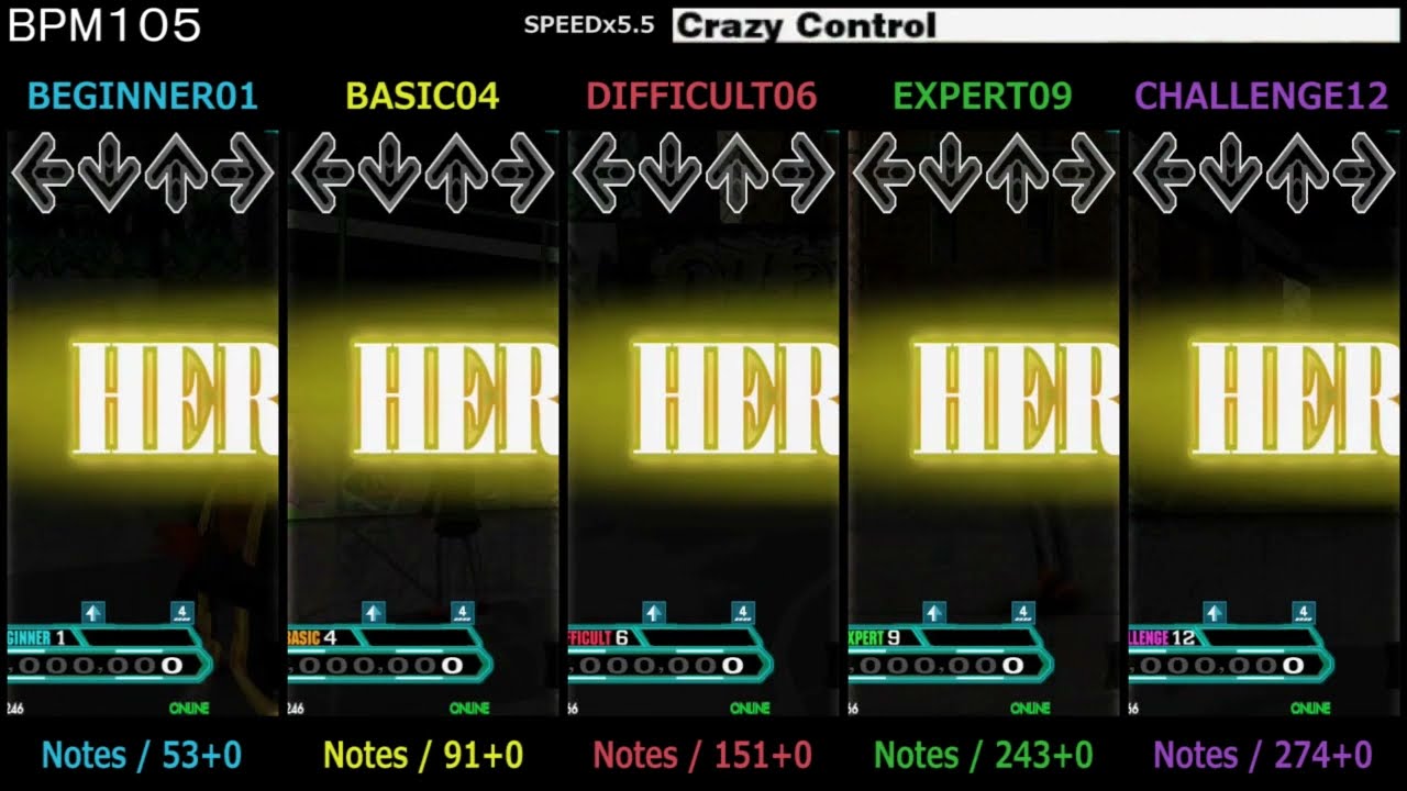 DDR / Crazy Control - SINGLE (DanceDanceRevolution X2)