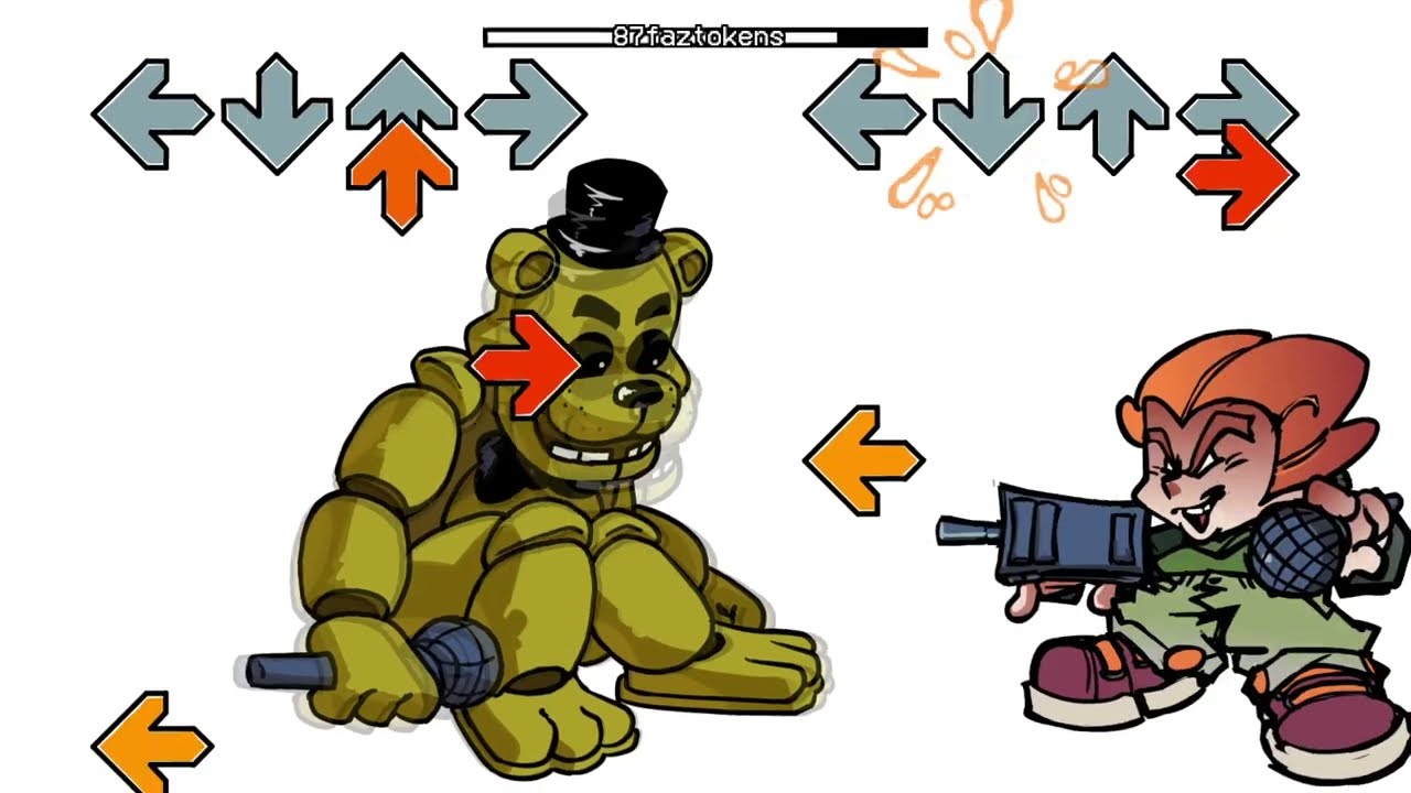87 FAZTOKENS (A FNAFB 17 Bucks Concept) charted