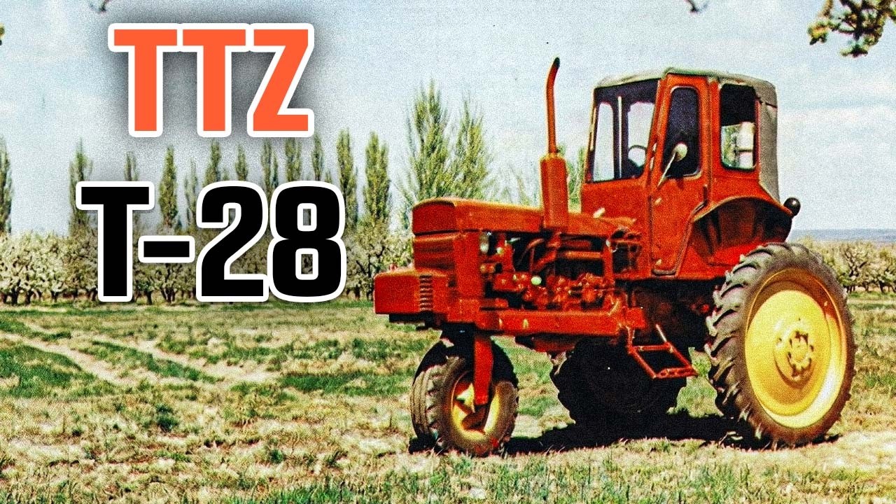 TTZ T-28 - Radzieckie ciągniki rolnicze #8