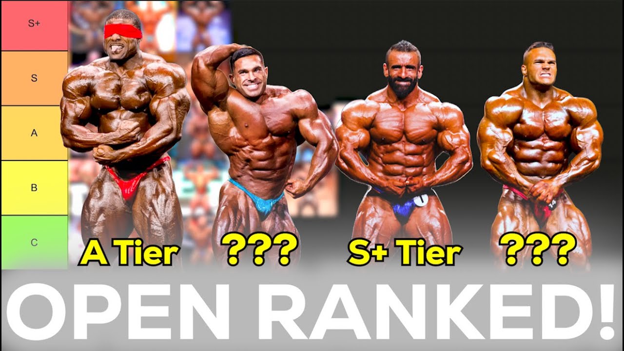 Current Open Bodybuilders Ranked (Tier List)