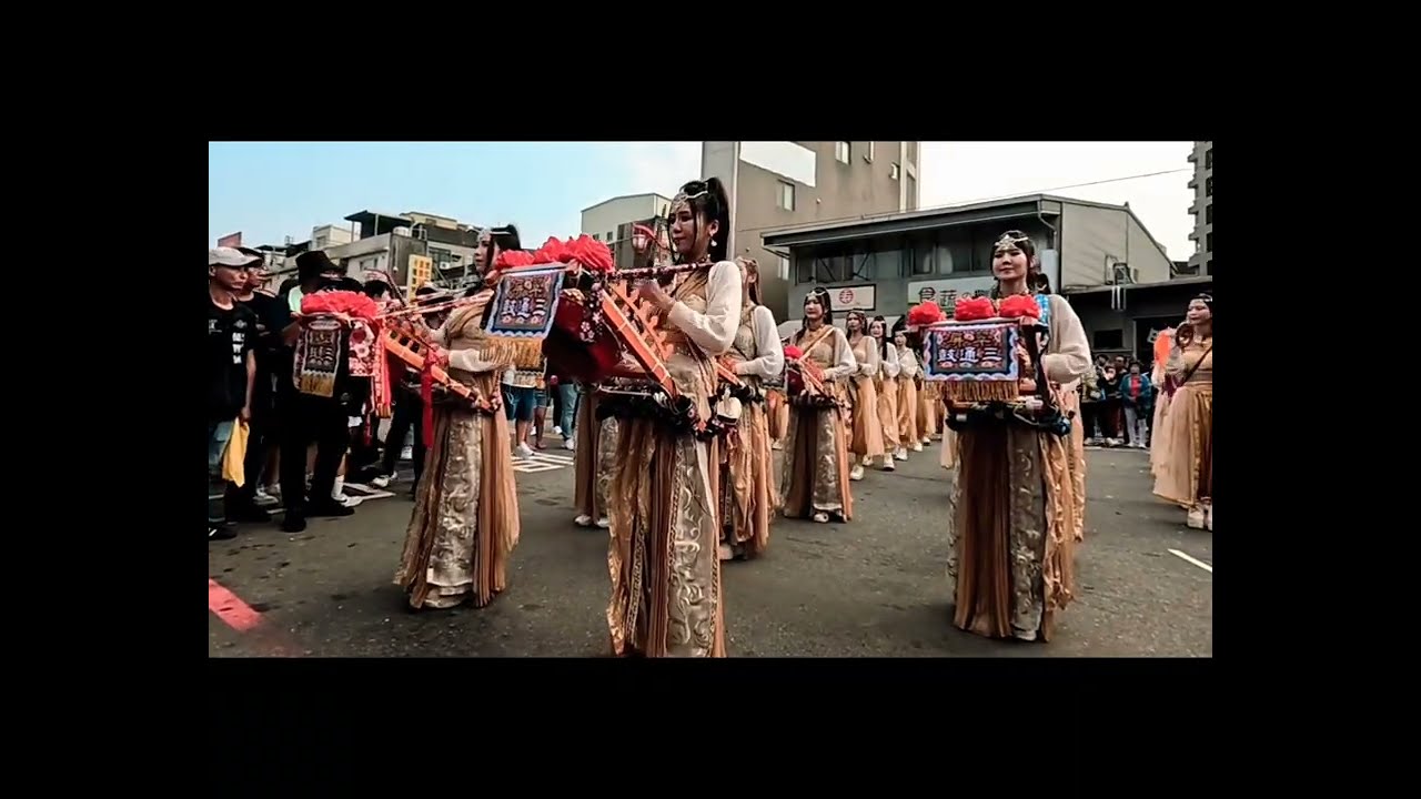 #翠屏女子三通鼓五十人組 #翠屏小巴雙大鼓 #翠屏路關10金釵 #竹塹中元城隍祭