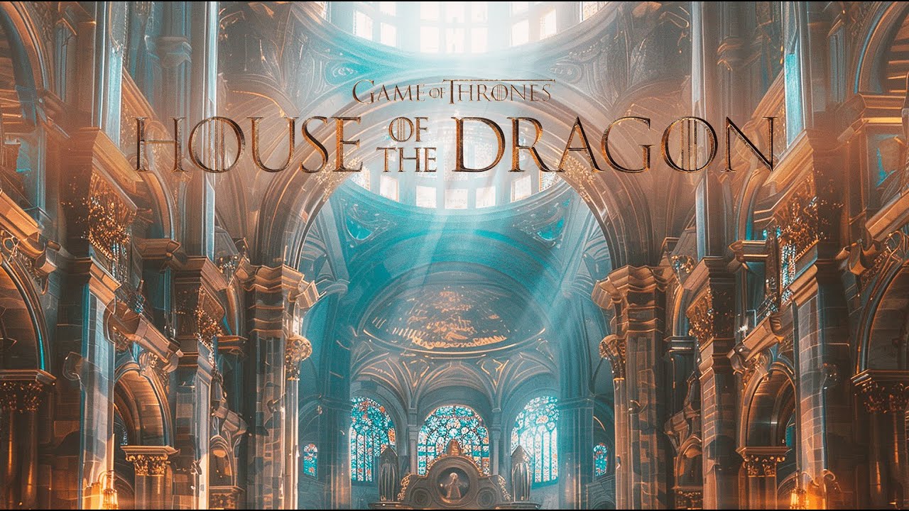 HOUSE OF THE DRAGON | The Great Sept of Baelor | Music & Ambience | ASMR Experience