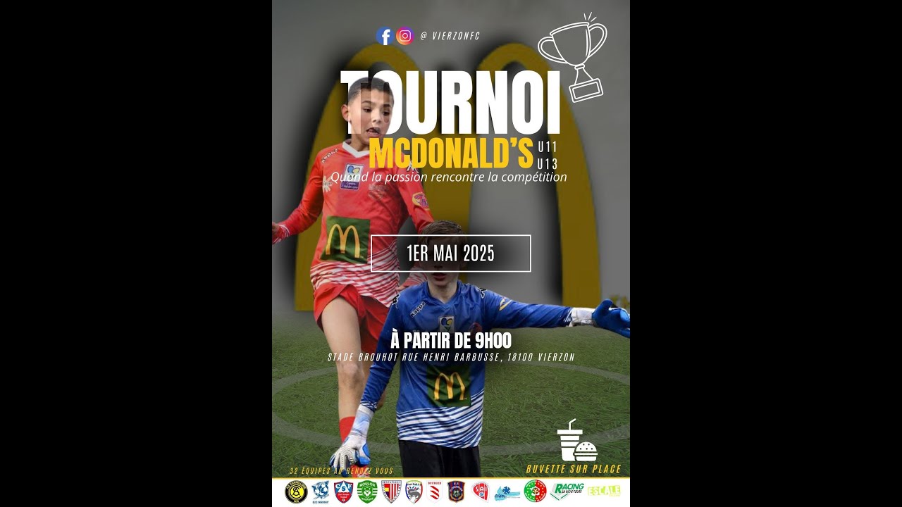 🏆 Finale U13 : Vierzon FC vs Escale d'Orléans | Duel au Sommet ! (1er mai 2025) 🔥