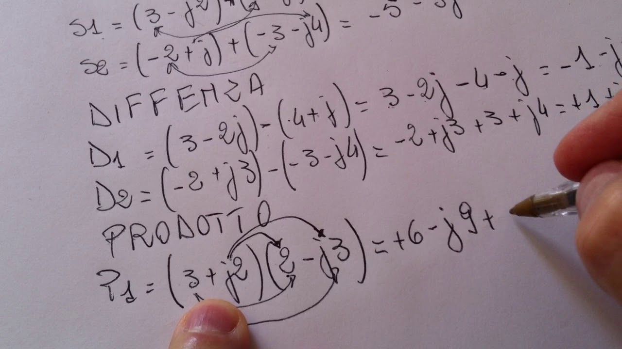 NUMERI COMPLESSI : TEORIA ED ESERCIZI