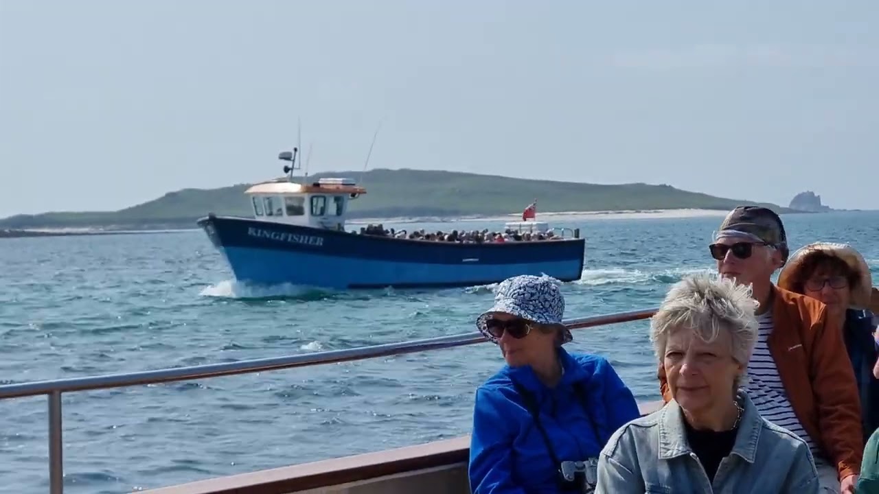 From Bryher to Hugh Town  Isles of Scilly