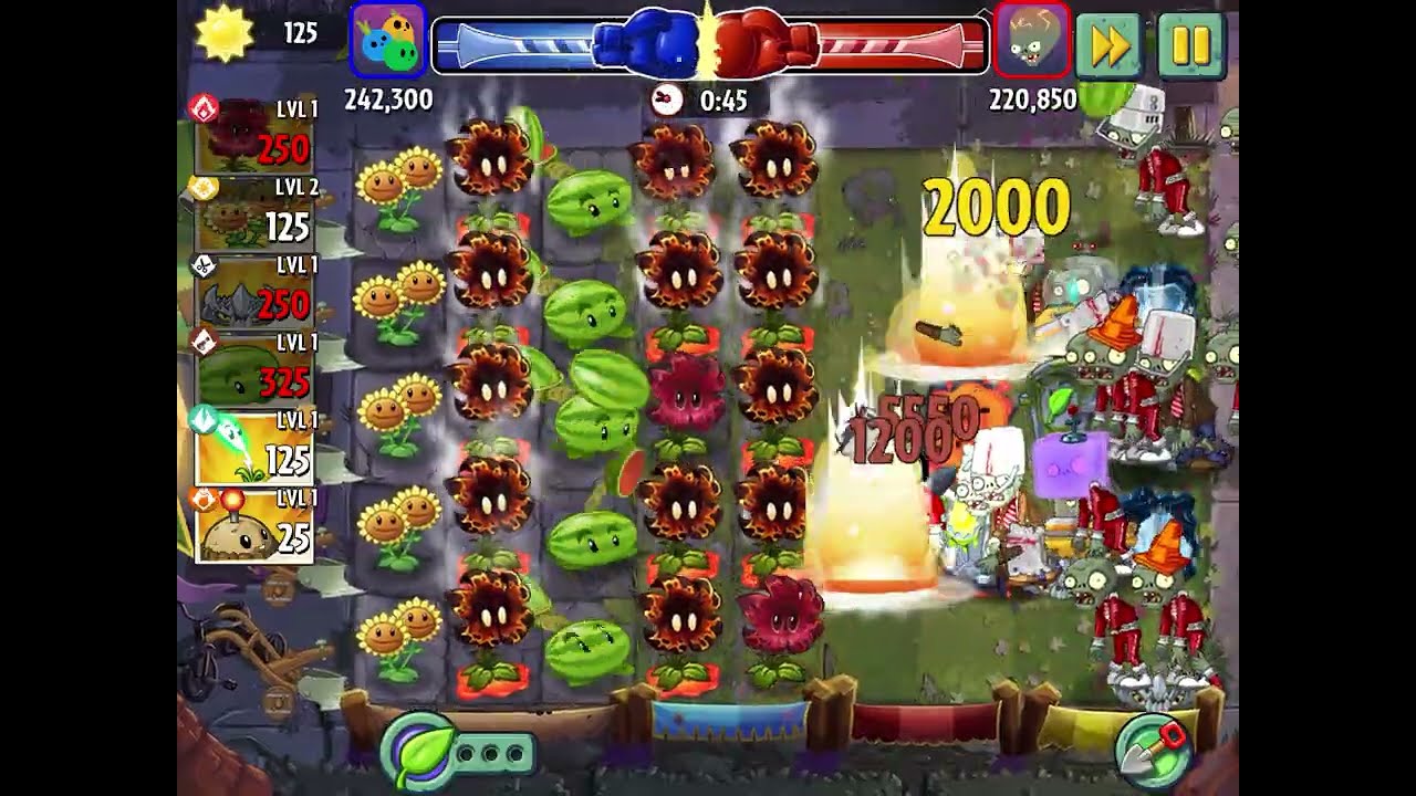 Me vs Opponent 😱 | PVZ2 Event Level Battle (Who Wins?)