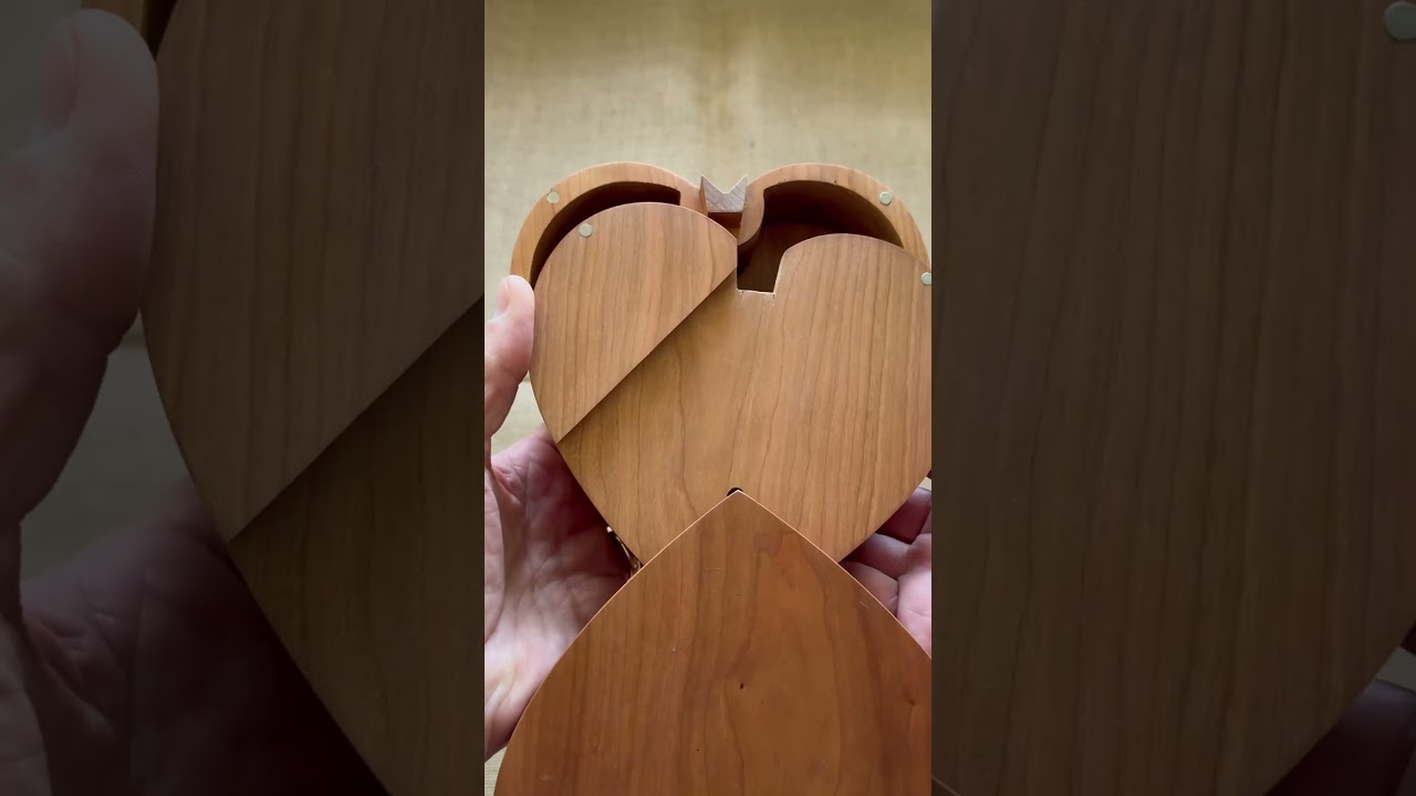 Heart Shaped Puzzle Box
