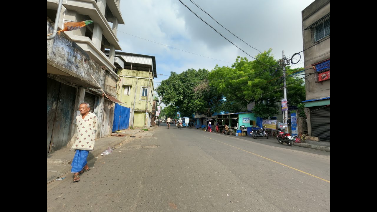 Kolkata Cycling Virtual Tour: 4K Virtual Tour in India: