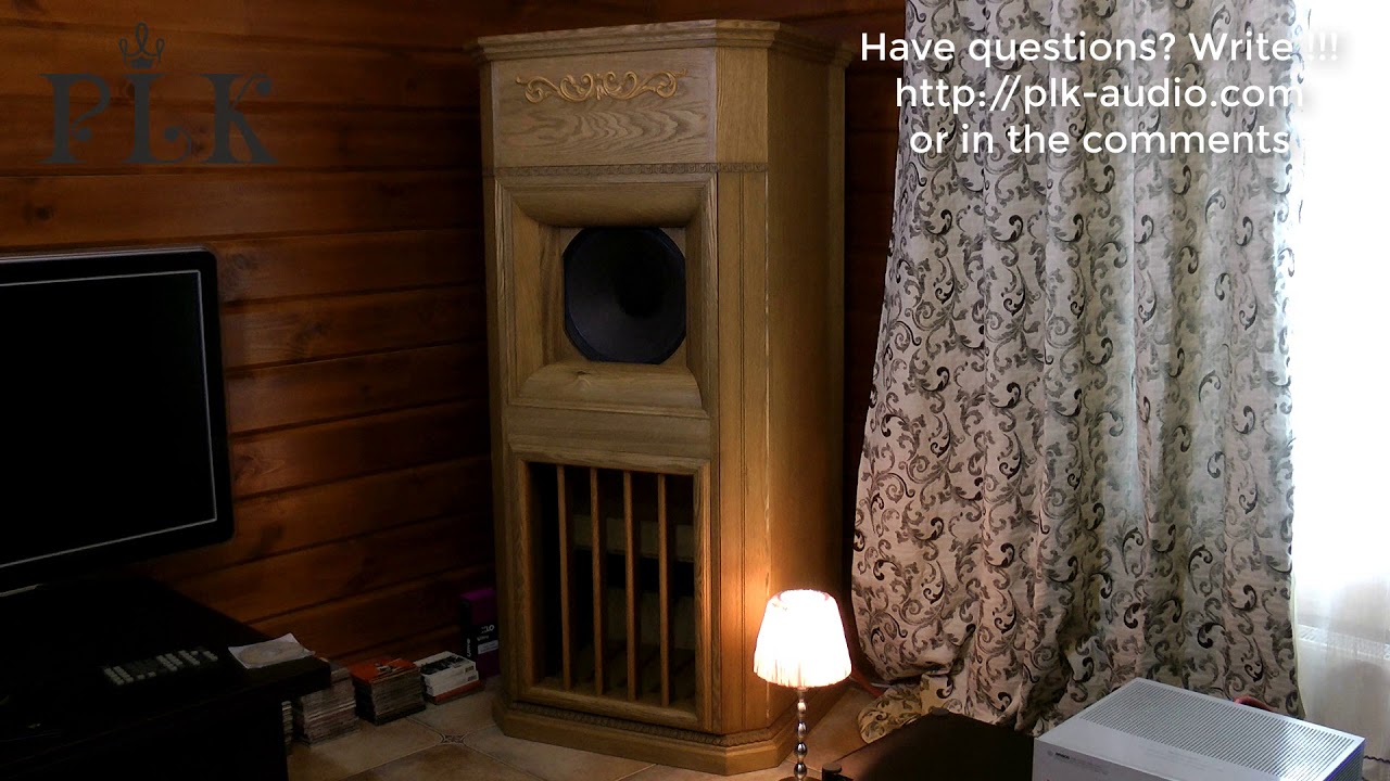 PLK WAGNER professional two way speaker system / Impeccable workmanship, high quality components