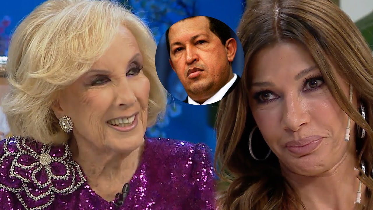 Catherine Fulop le pasó factura a Mirtha de cuando invitó a Chávez a su programa