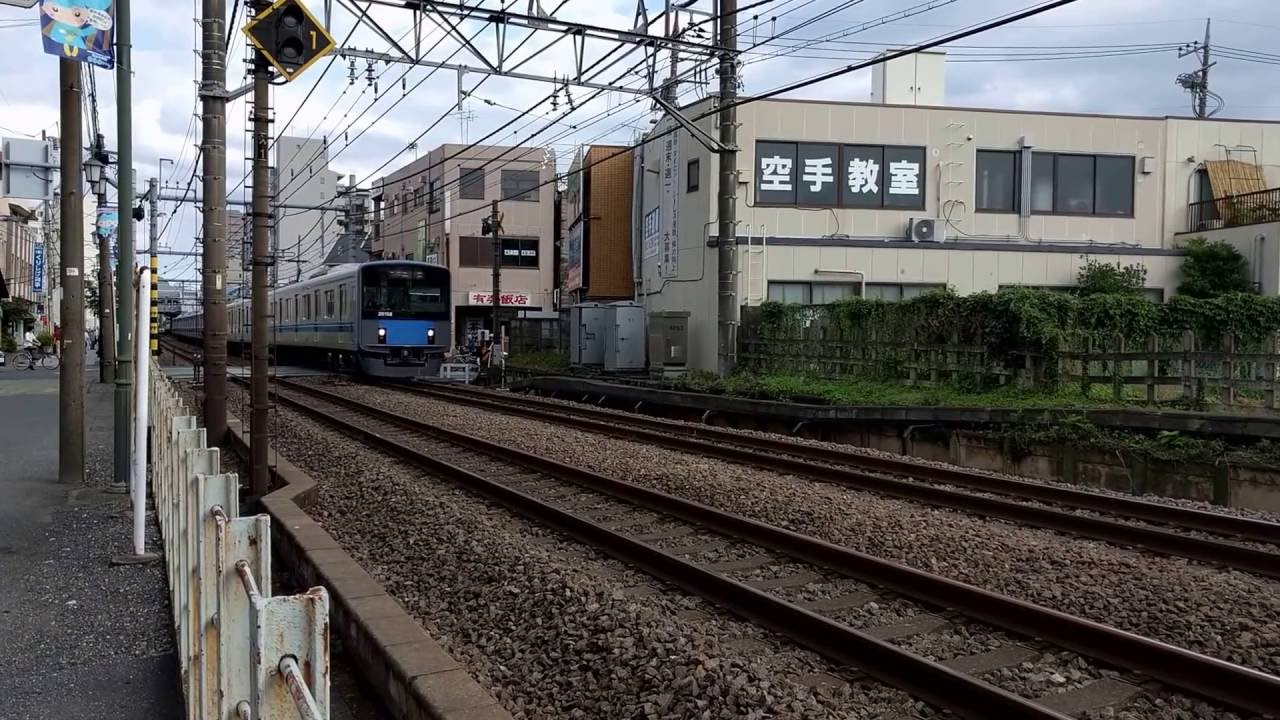 Train passing in Higashikurume - Tokyo, Japan