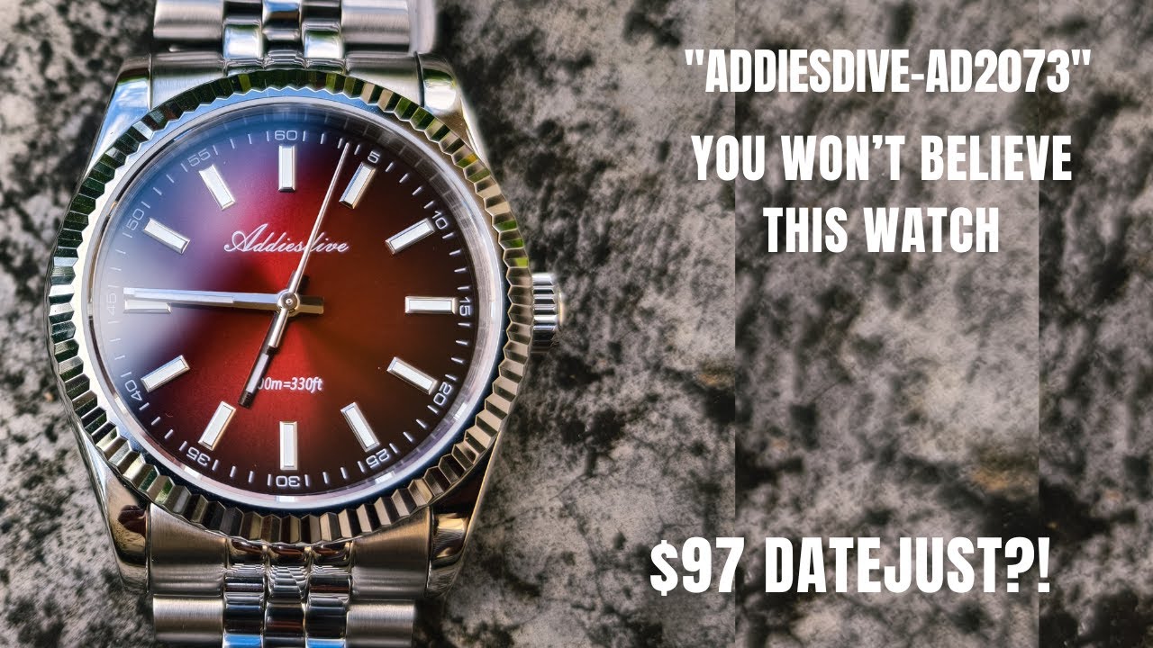 This $97 Watch Will Fool Rolex Fans – ADDIESDIVE AD2073