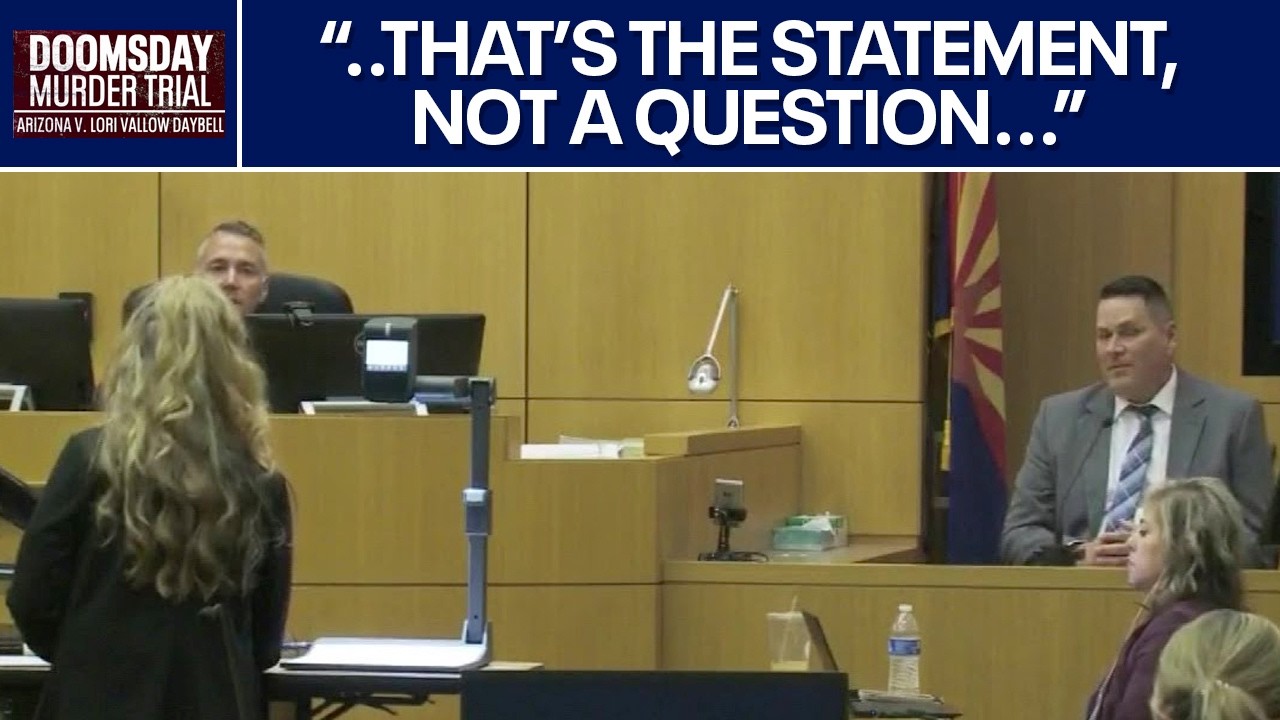 Lori Vallow Daybell cross-examines PD detective | FOX 10 Phoenix