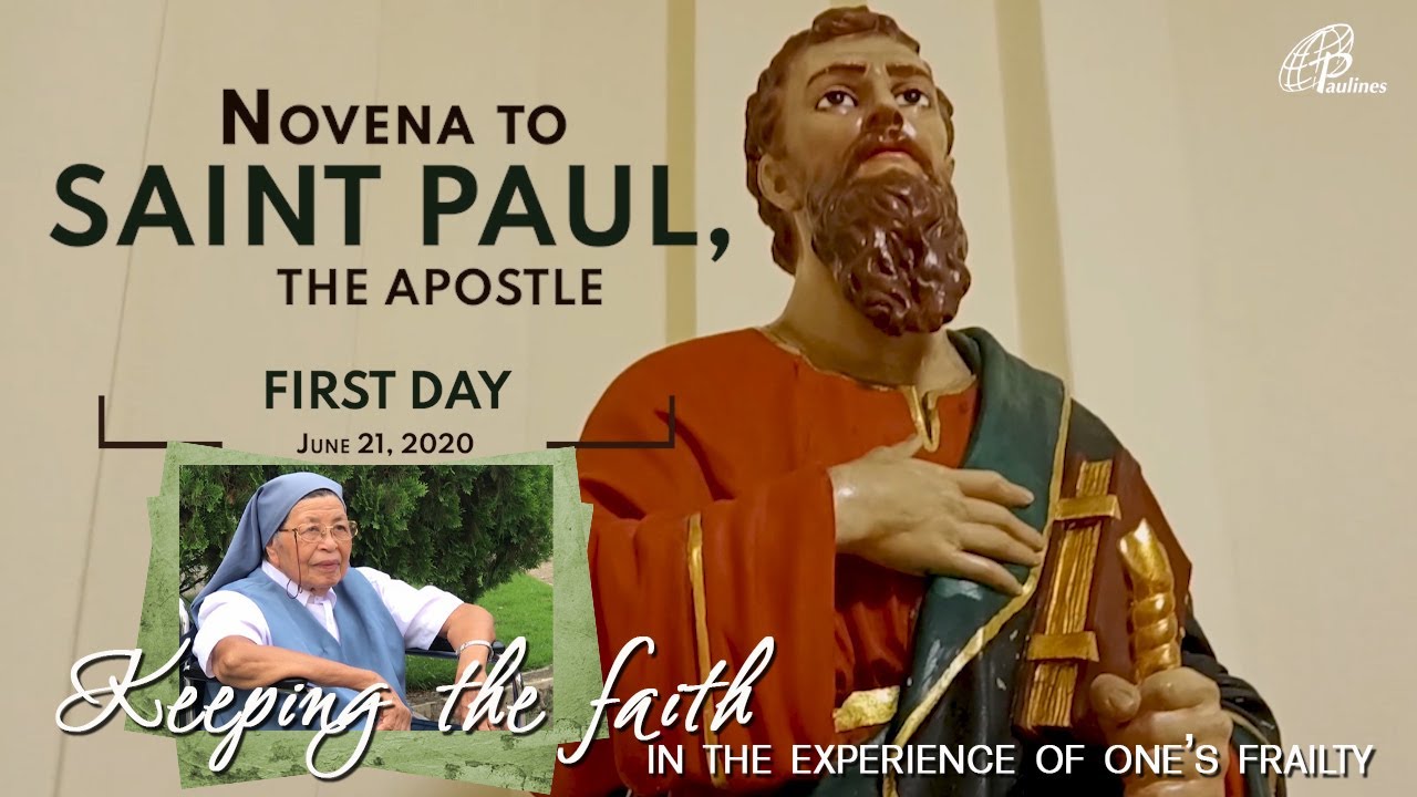 1st DAY NOVENA TO ST. PAUL, APOSTLE