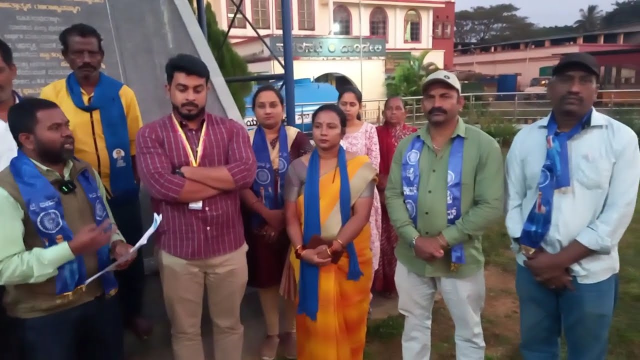 ಹುಬ್ಬಳ್ಳಿ ಮರ್ಯಾದ ಹತ್ತೆ ಖಂಡಿಸಿ ದಾಂಡೇಲಿ ದಲಿತ ಮುಖಂಡರಿಂದ ಪ್ರತಿಭಟನೆ