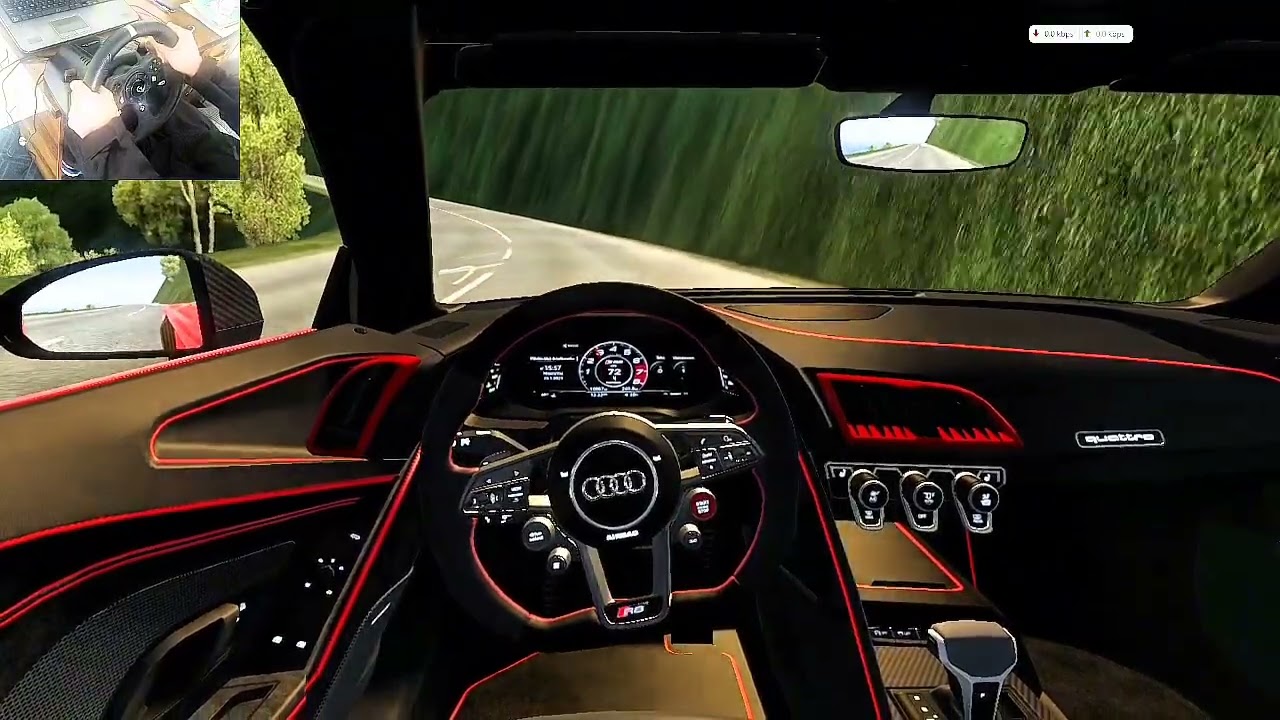 Audi RS6 C7 Avant 2016_Euro Truck Simulator 2 [Steering Wheel Gameplay]