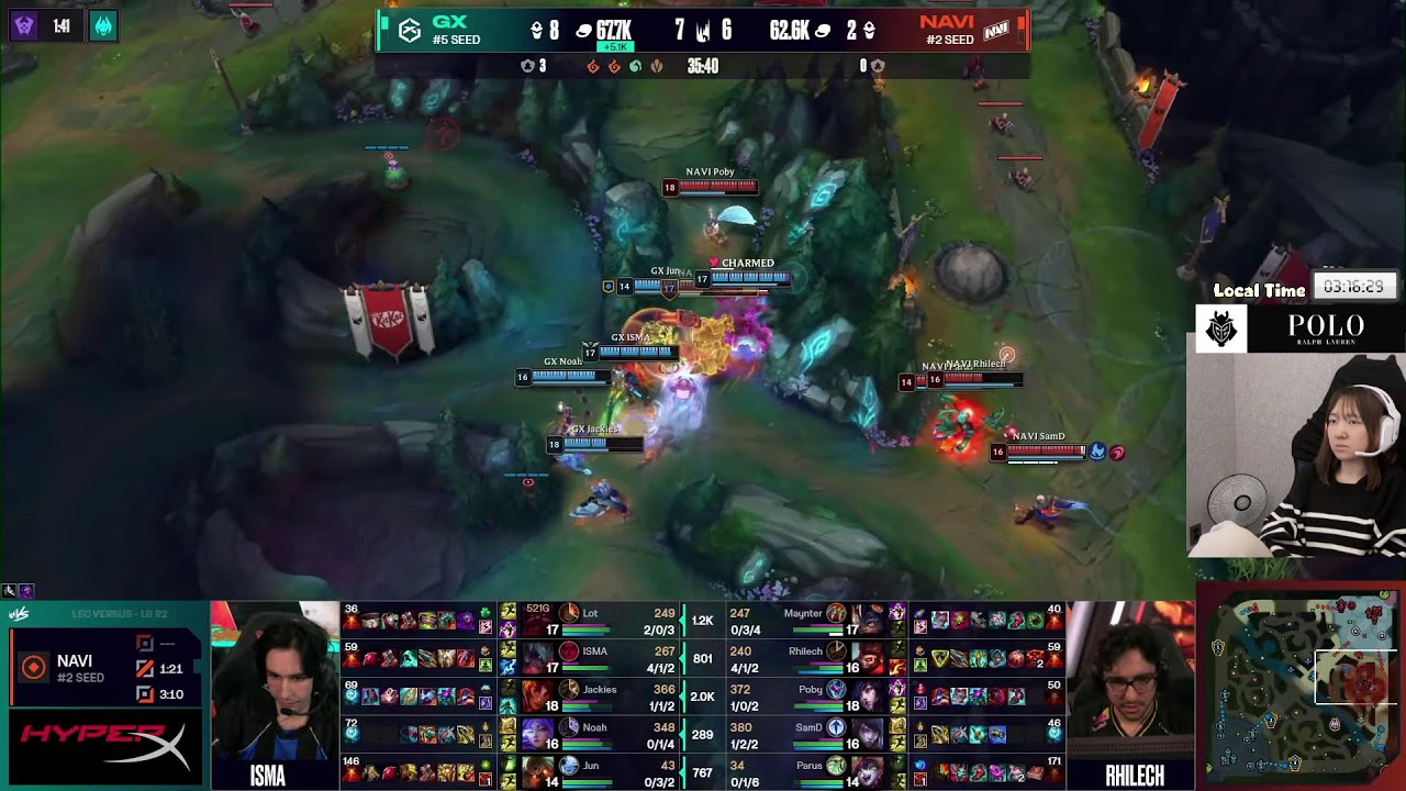 NAVI vs GX ⭐ LEC co-stream | Winter Playoffs | #WatchLEC