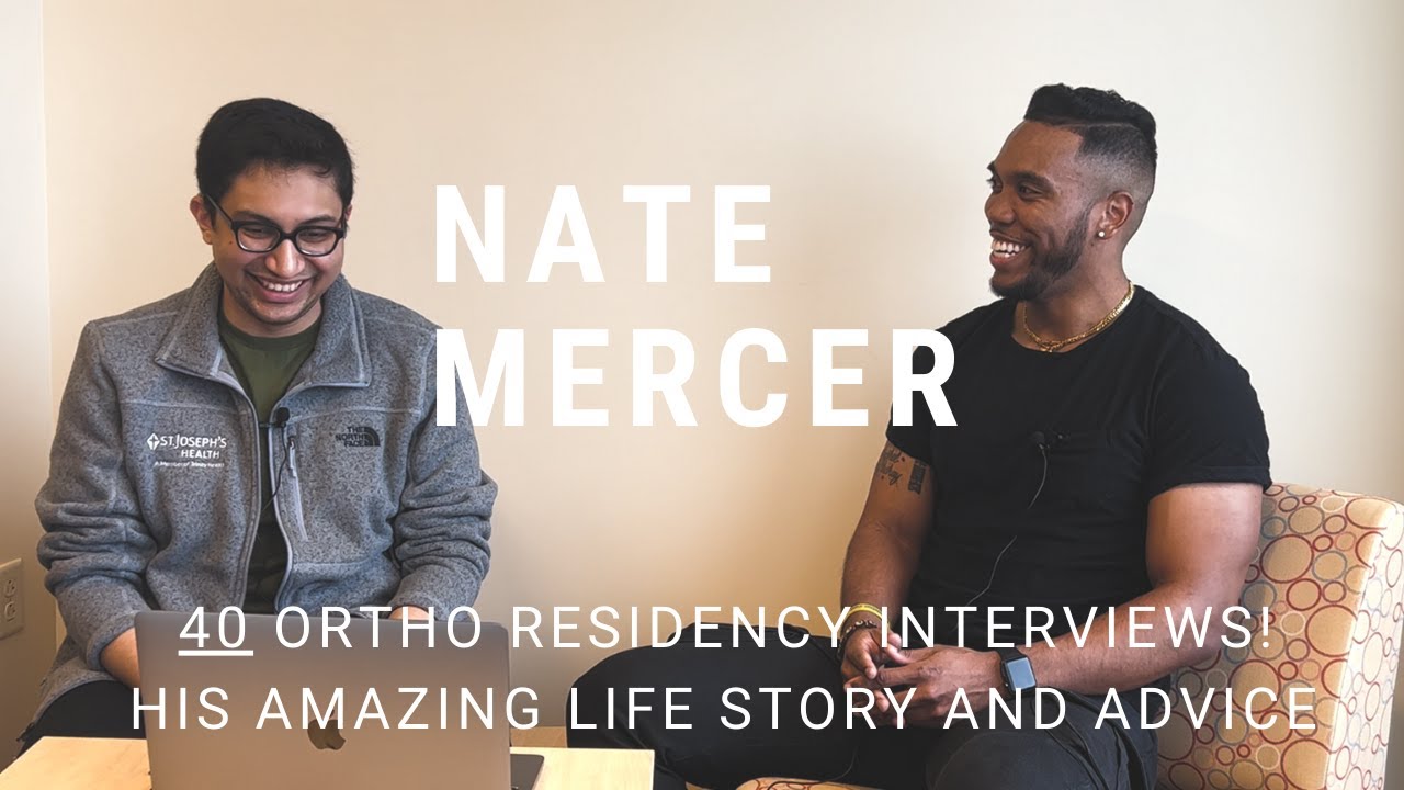 Why Nate Mercer is the greatest medical student from SUNY Upstate | 40 ortho residency interviews