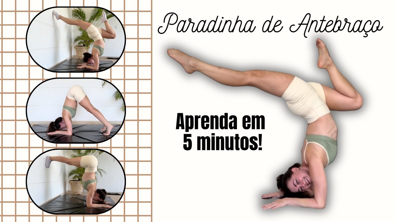 Como fazer parada de antebraço (paradinha de cotovelo)? - TUTORIAL FÁCIL!
