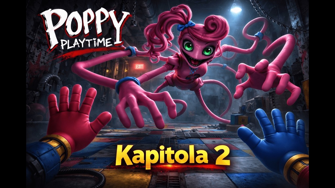 🕷️👁️ Mamka Dlouhonožka přichází 🕷️👁️ | Poppy Playtime 2 část 1. 2K/60FPS