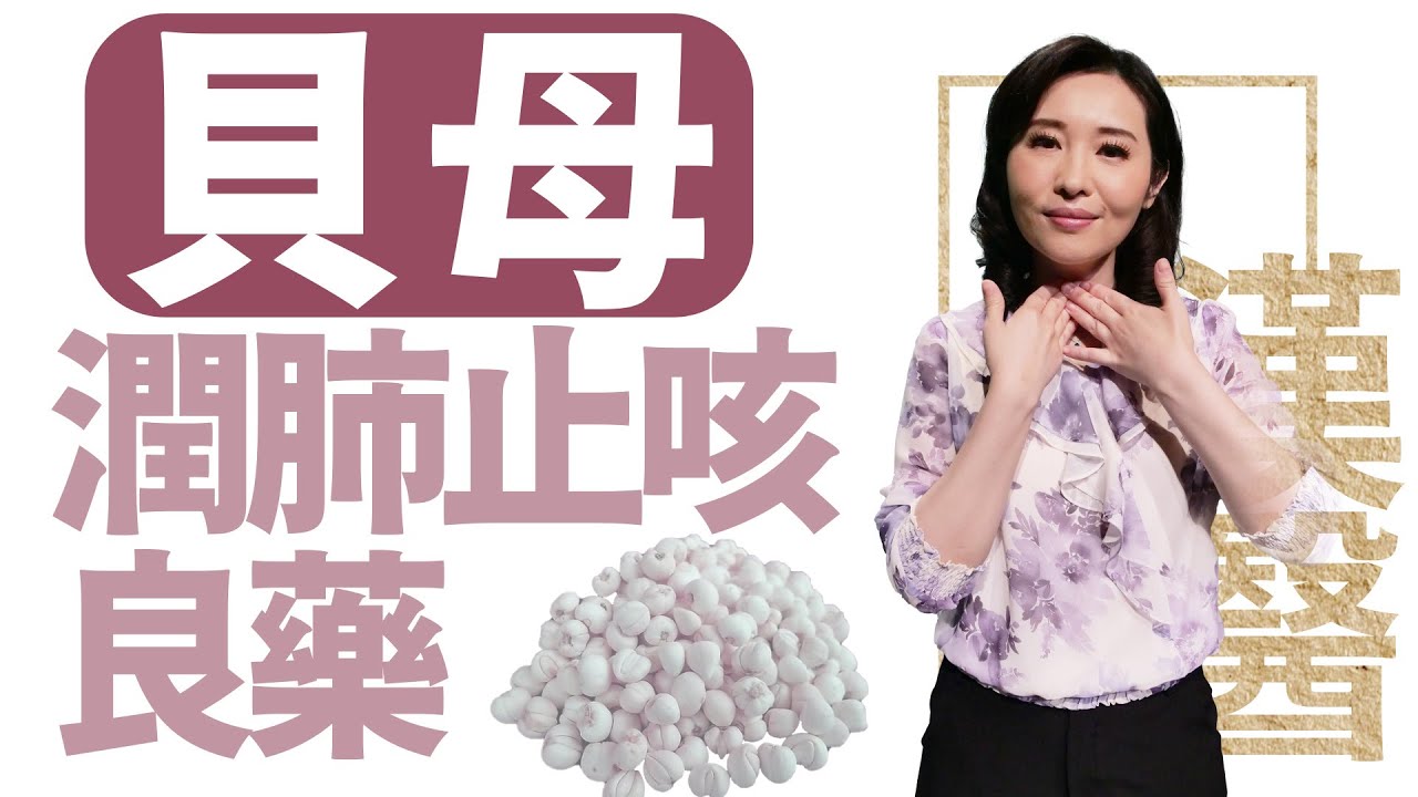 咳不停 ! 川貝助你快快好 | 貝母：潤肺止咳良藥 | 莊佳穎 | 大愛學漢醫 | 20240930