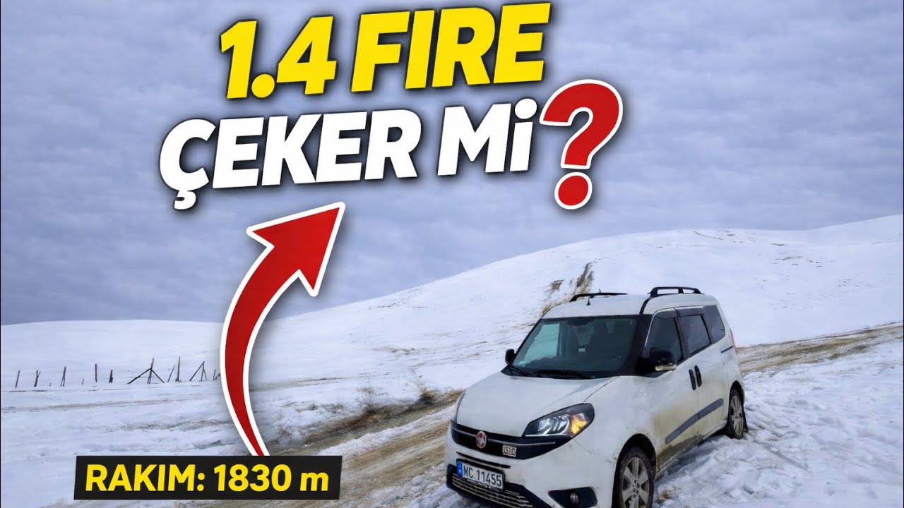BENZİN/LPG DOBLO 1.4 FIRE GİDİYORMU? YAYLA YOLLARI / KARDÜZ YAYLASI