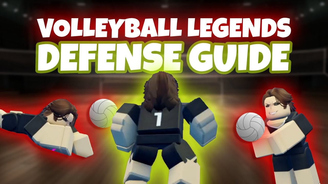 HOW TO IMPROVE DEFENSE in Volleyball Legends