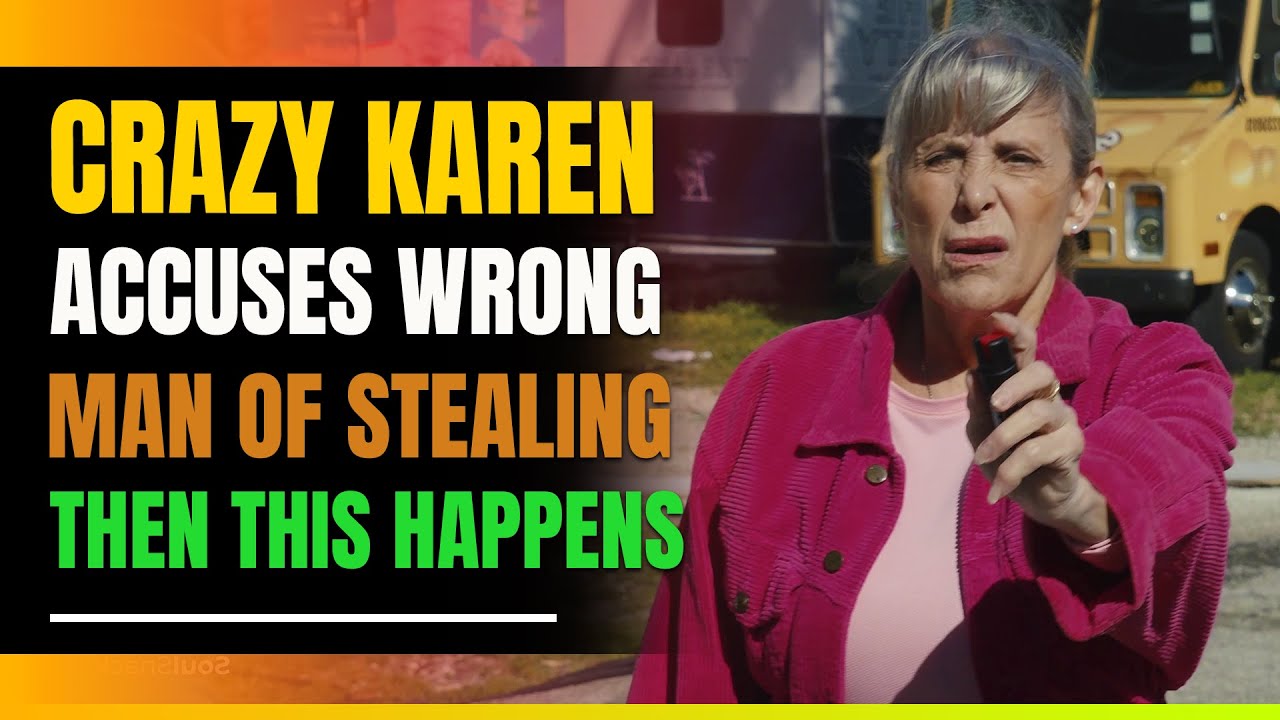 Crazy Karen Accuses Black Man Of Stealing. Then This Happens
