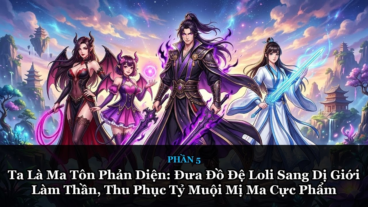 Ta Là Ma Tôn Phản Diện: Đưa Đồ Đệ Loli Sang Dị Giới Làm Thần, Thu Phục Tỷ Muội Mị Ma Cực Phẩm - P.5