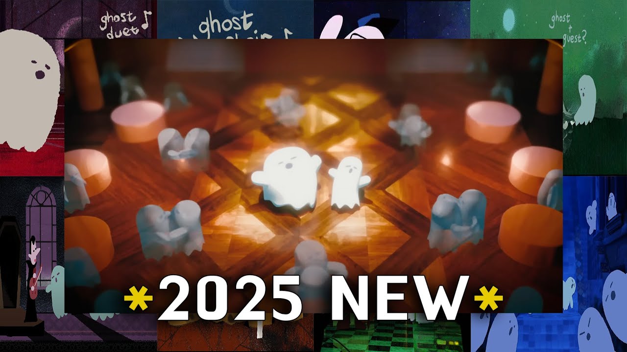 *2025 NEW* 👻유령송 시리즈 1~9탄🎵 1시간 교차 재생 (💤수면모드 O)