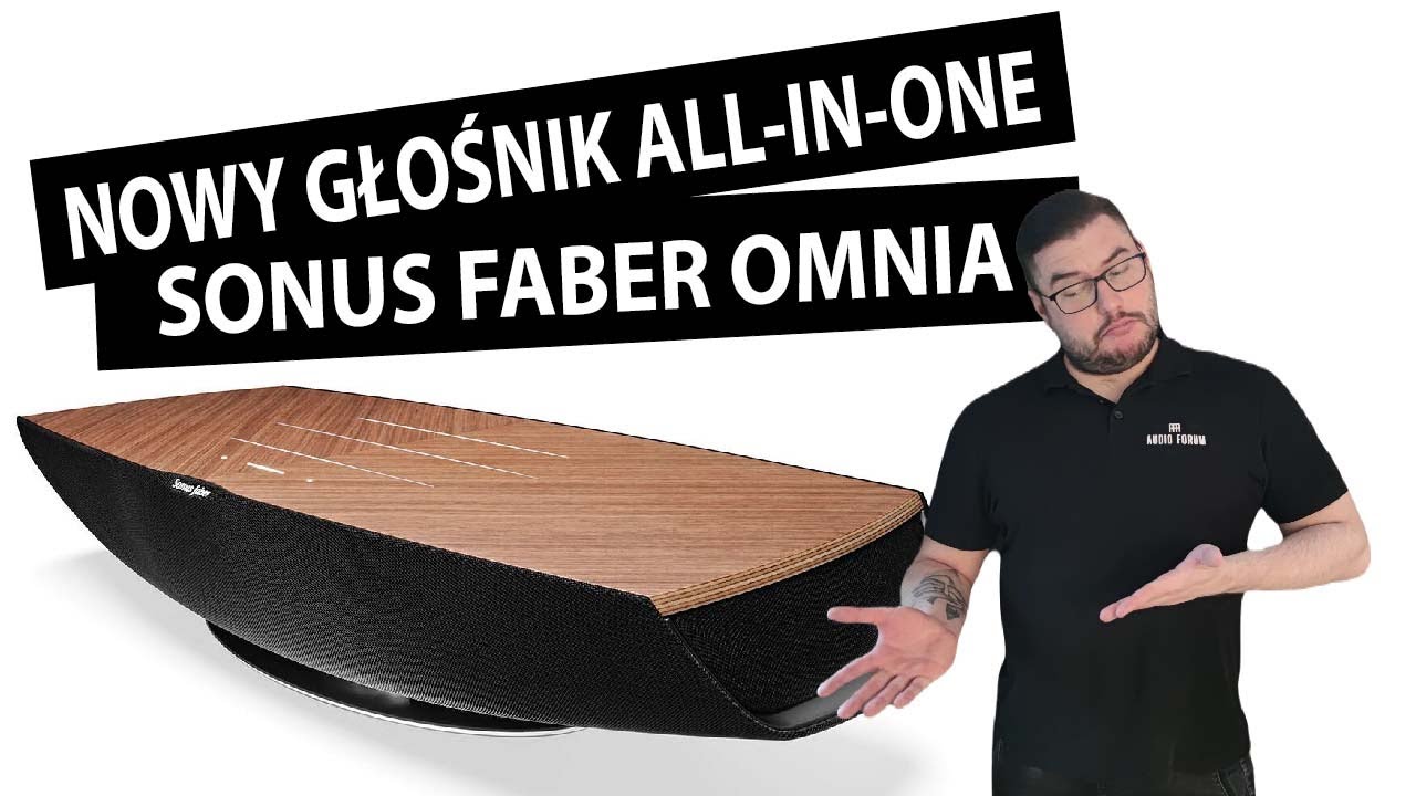 Wysokiej klasy głośnik bezprzewodowy -  Sonus Faber Omnia