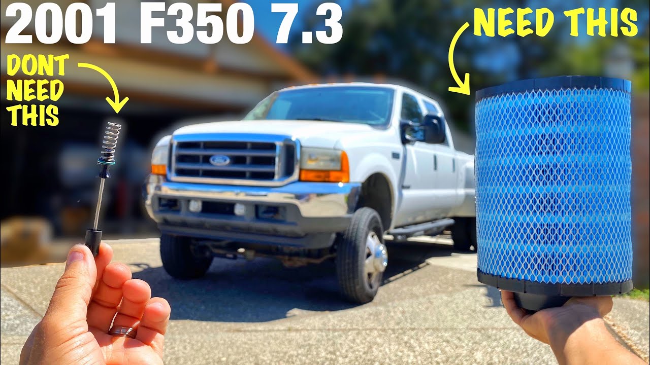 Ford F350/F250 7.3 Powerstroke 2001 года выпуска — удаление пружинного клапана топливного бака и ...