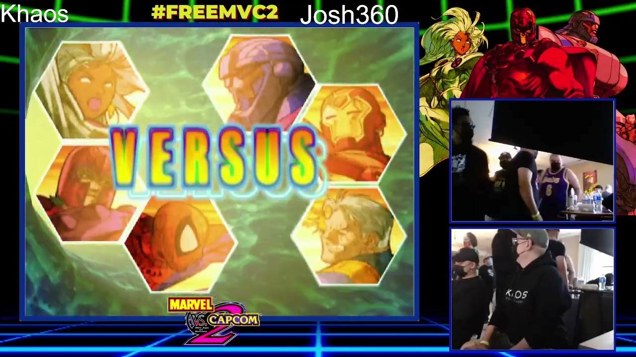 MvC2 Seattle Fight Kingdom 2023 Casuals: Khaos (MSS-lite) vs Josh 360 (Phattoi) FT10