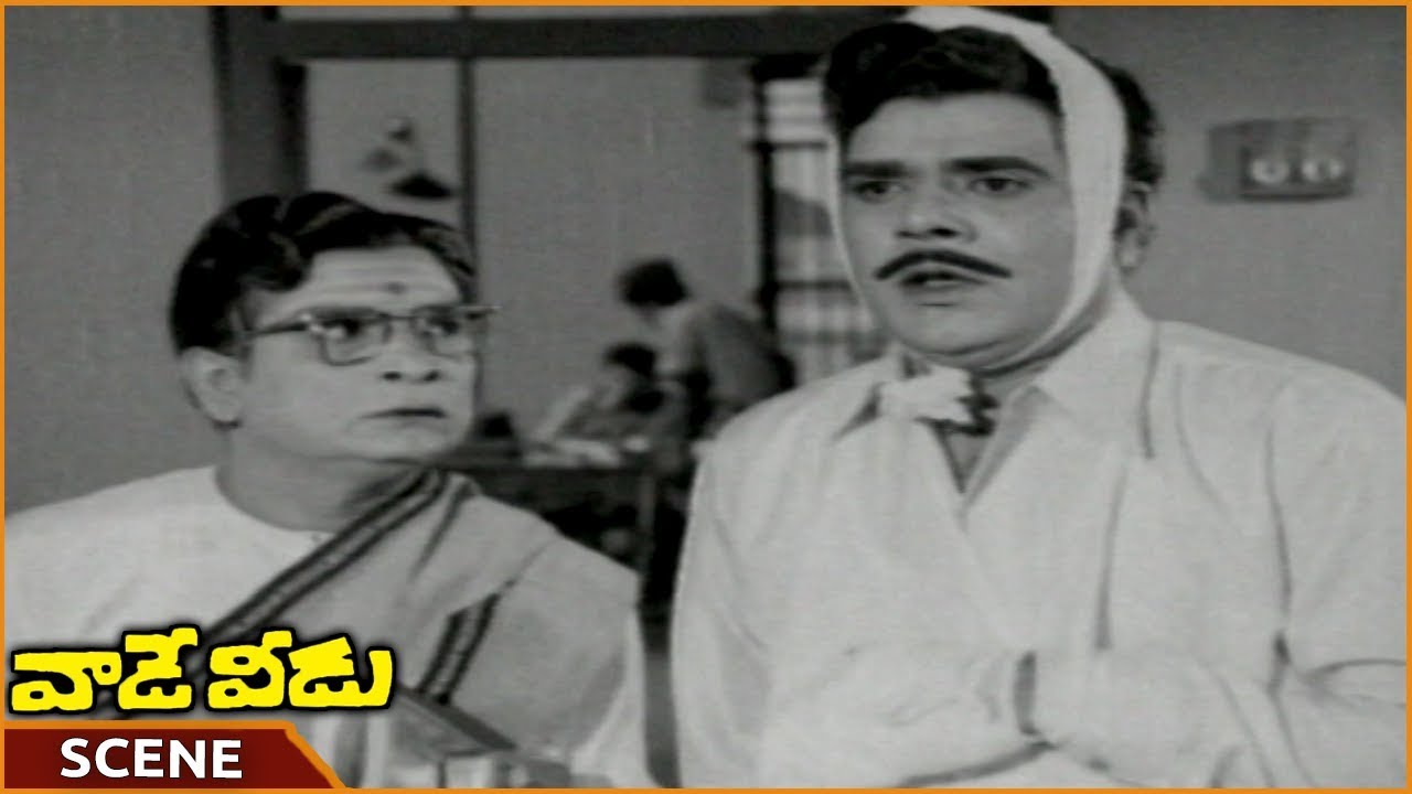 Vaade Veedu Movie || Ramalingaiah Informs NTR Forced Villagers To Save Land || NTR || Shalimarmovies
