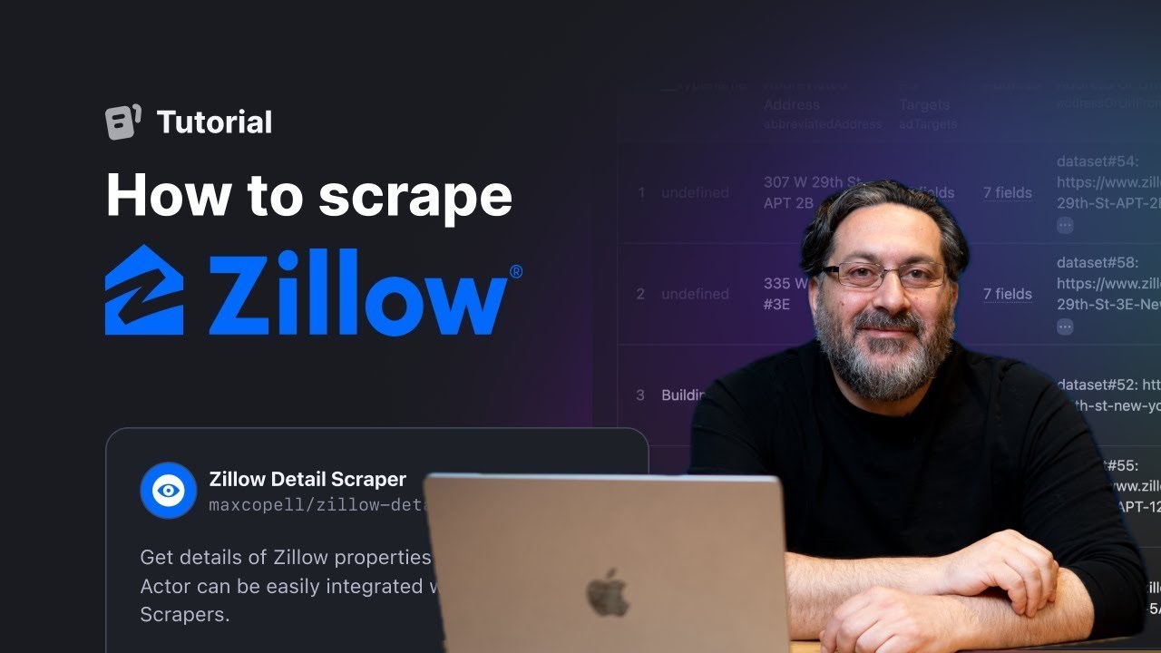 Как извлечь данные о недвижимости и домах с сайта Zillow по почтовому индексу