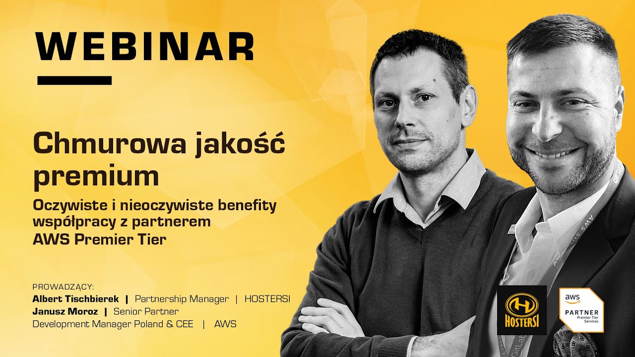 Chmurowa jakość premium - oczywiste i nieoczywiste benefity współpracy z partnerem AWS premier tier