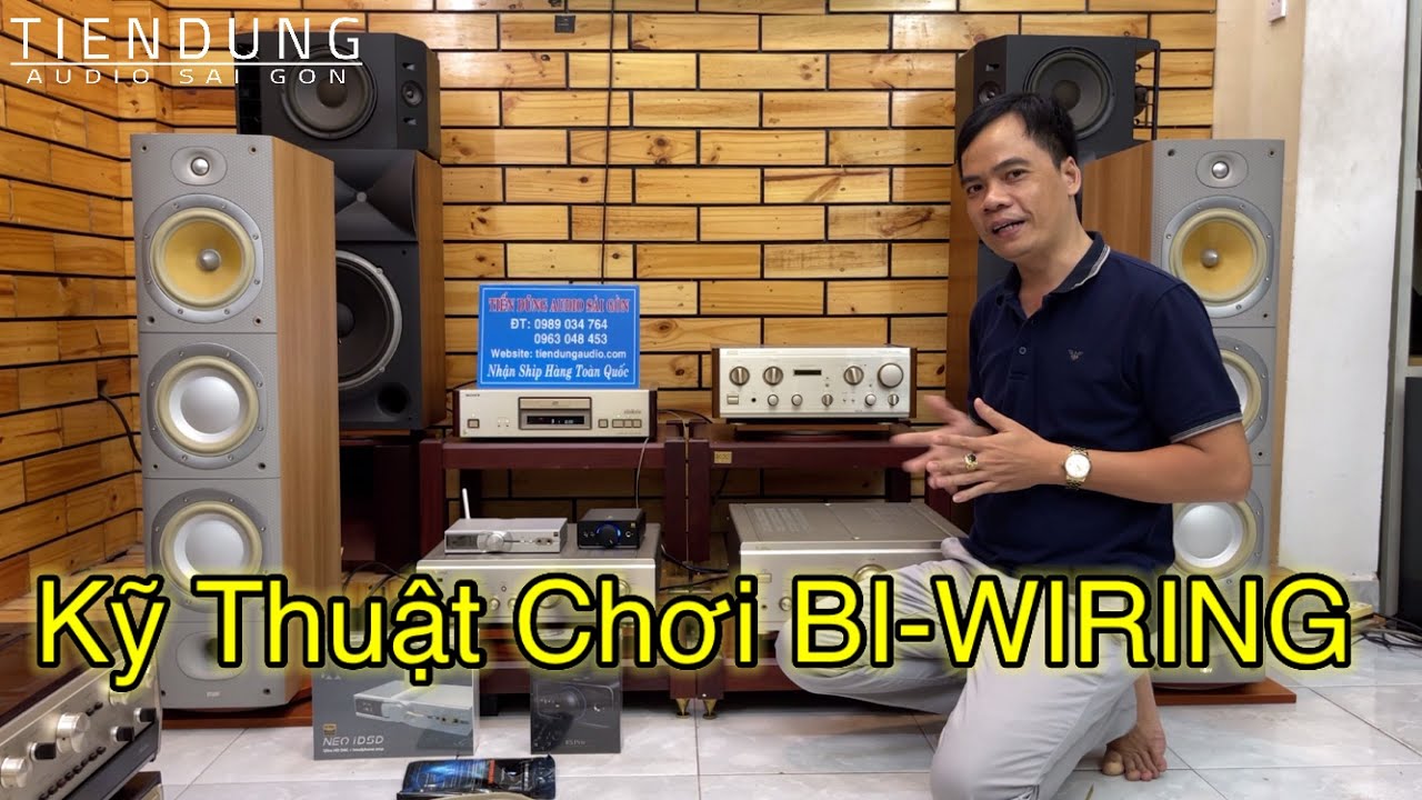 CÁCH CHƠI BI-WIRING CƠ BẢN Tiến Dũng Audio Sài Gòn