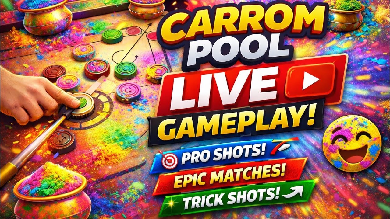 😱 Live Carrom Battles | Can I Win Every Match?| Zephra Gaming