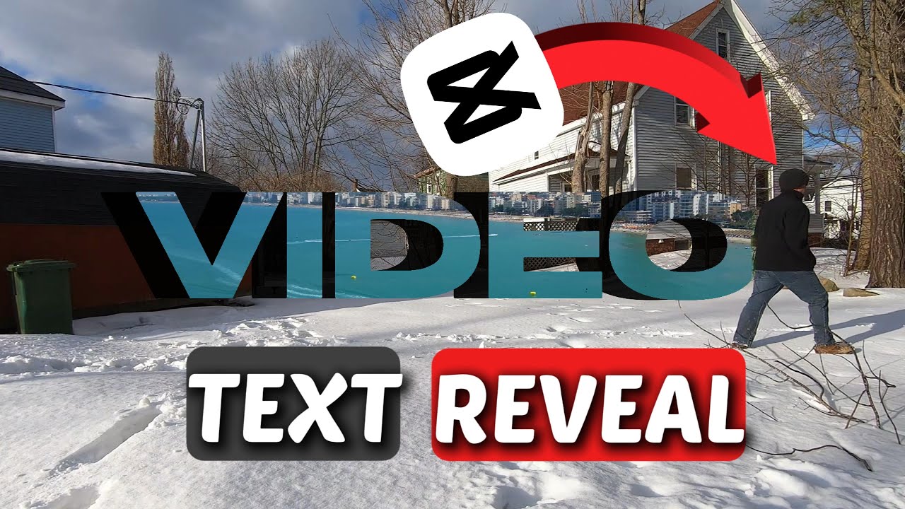 How To Create A Video In Text Reveal Effect In CapCut PC (Detailed Step By Step Tutorial)