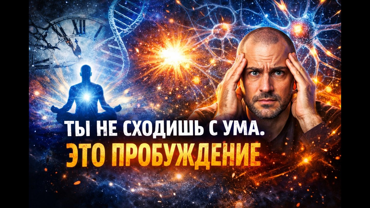 ТЫ НЕ СХОДИШЬ С УМА - ЭТО ПРОБУЖДЕНИЕ. Почему тело, эмоции и психика “ломаются”? КВАНТОВЫЙ ПЕРЕХОД.