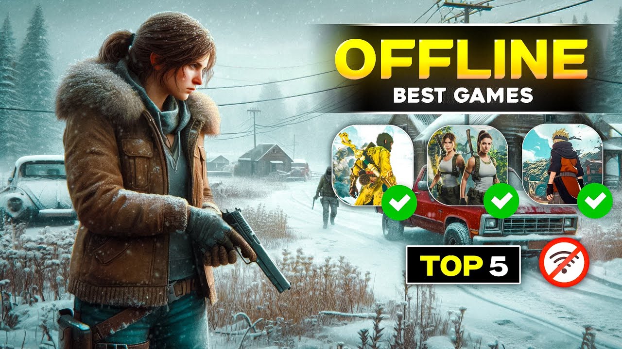 Top 5 Best High Graphics OFFLINE Games For Android 2024 🤩💥| Top 10 Best OFFLINE Games For Mobile