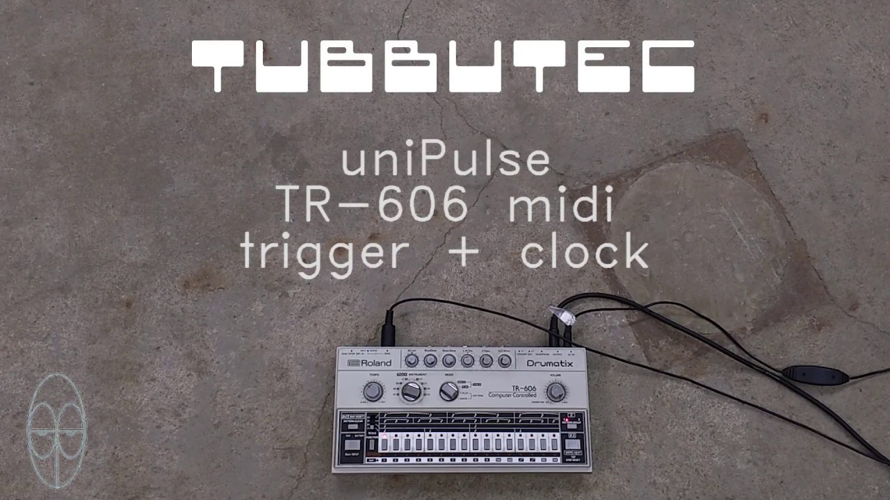 TR-606 uniPulse midi demo