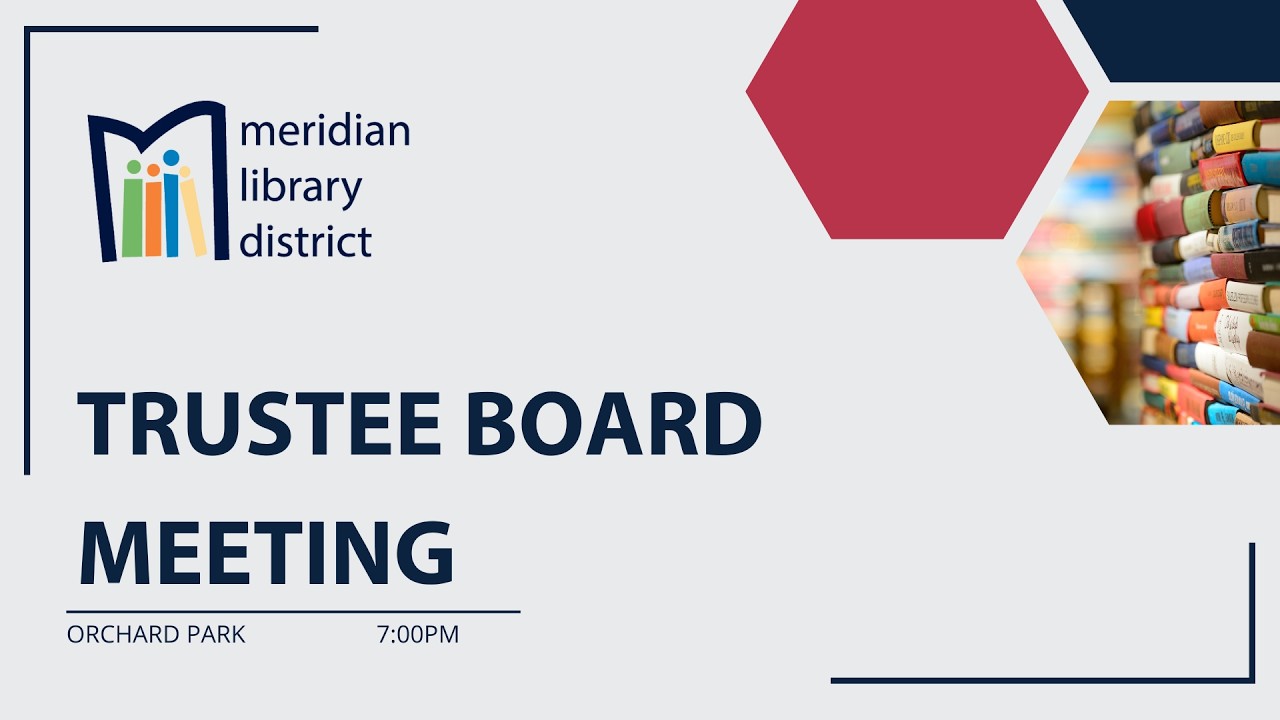 March 18, 2026 Board of Trustee meeting