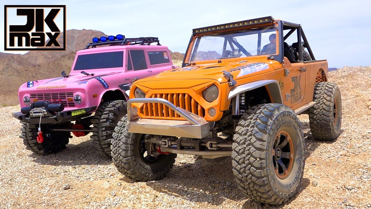 RC ADVENTURES - FiRST RUN 2018 CAPO JK MAX & AXiAL 
