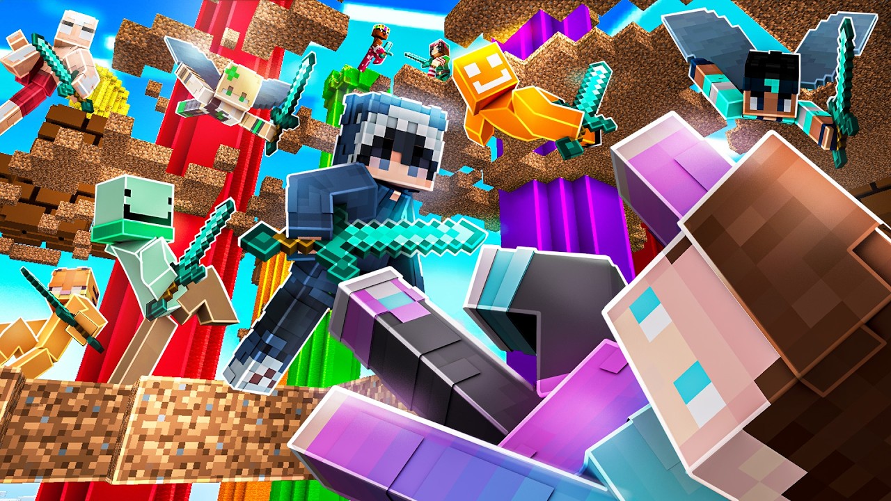 20 YOUTUBER SPIELEN MINECRAFTS ULTIMATIVES TURNIER