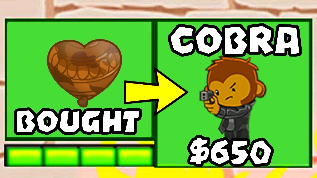 meet the cobra - the most *HATED* tower in Bloons TD Battles...
