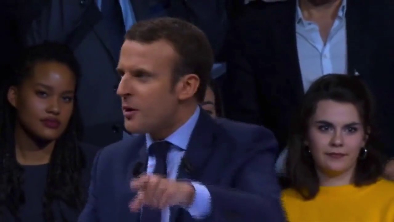 Extrait du discours d’Emmanuel Macron à la Porte de Versailles