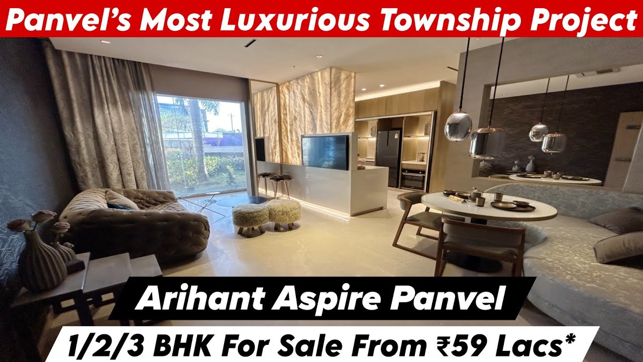 Arihant Aspire Panvel | 1 & 2 BHK Luxurious Flats for Sale | All Amenities, Offers, Call-8800678921