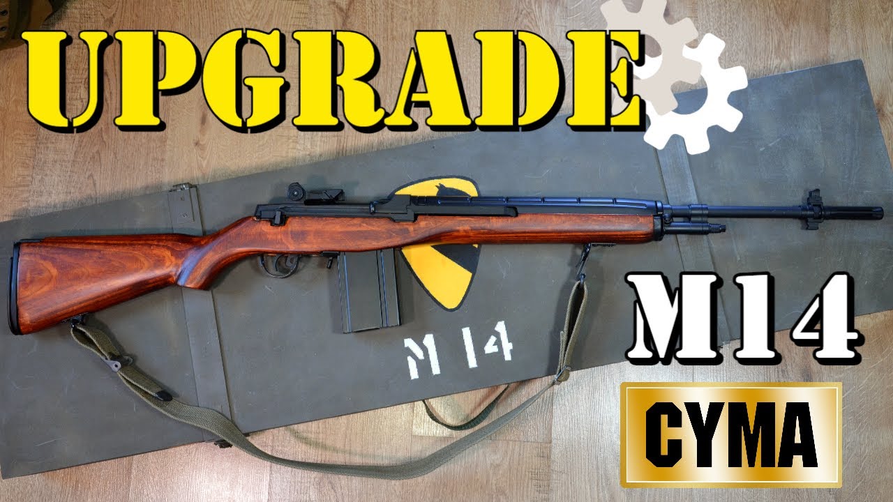 UPGRADE M14 CYMA [CM.032] gearbox / hop up / canon